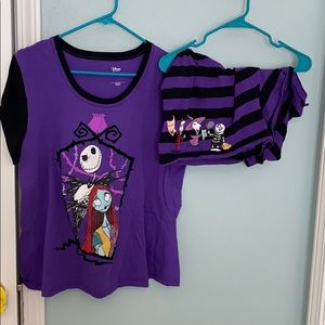 Nightmare before Christmas pajama set